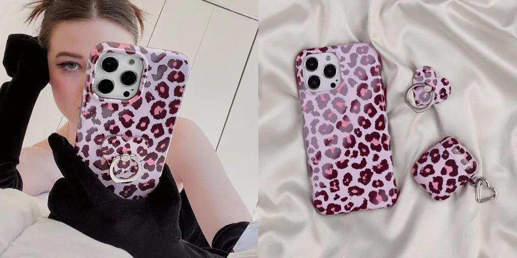 Purrfect Pink Leopard Samsung Case