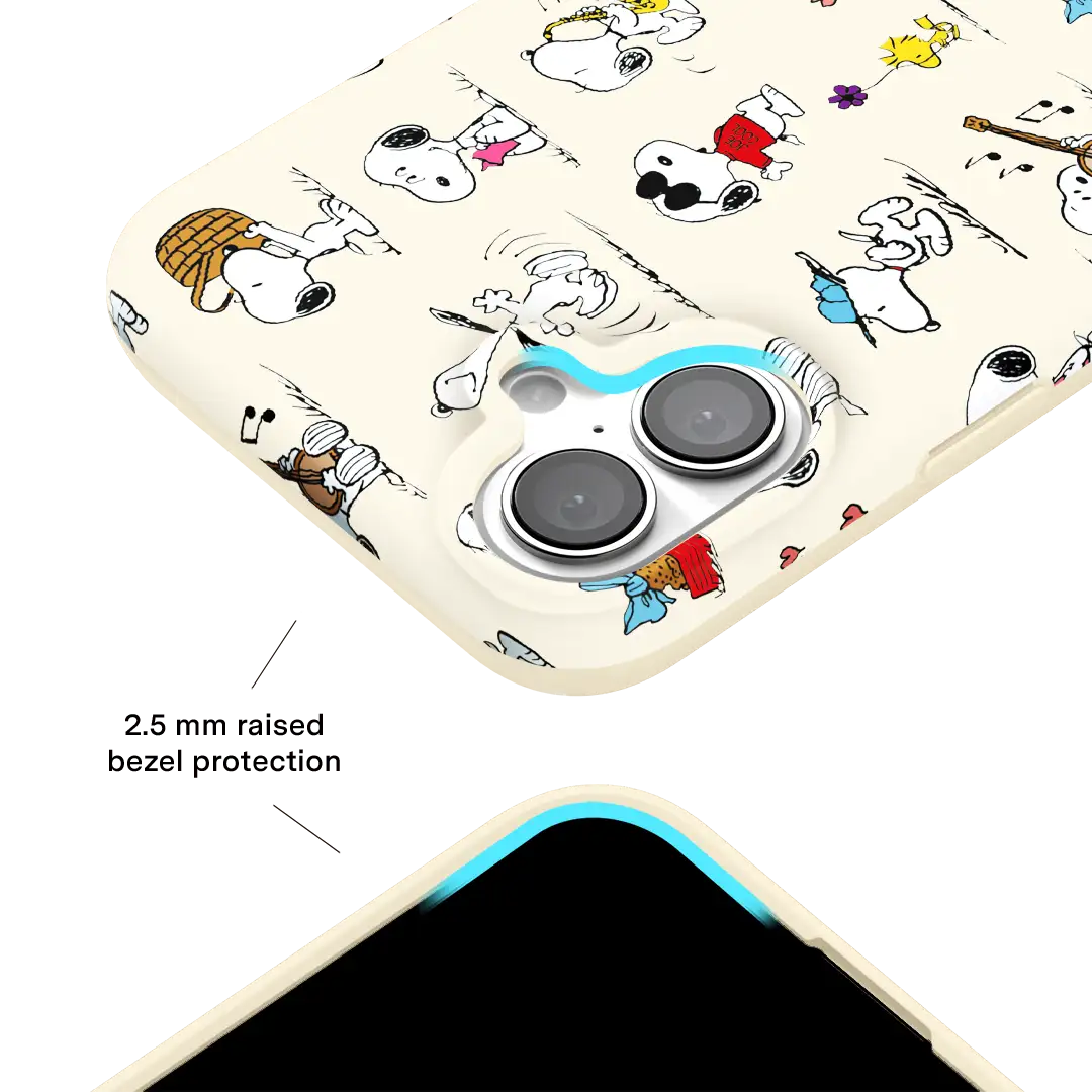 Snoopy Moods iPhone Case