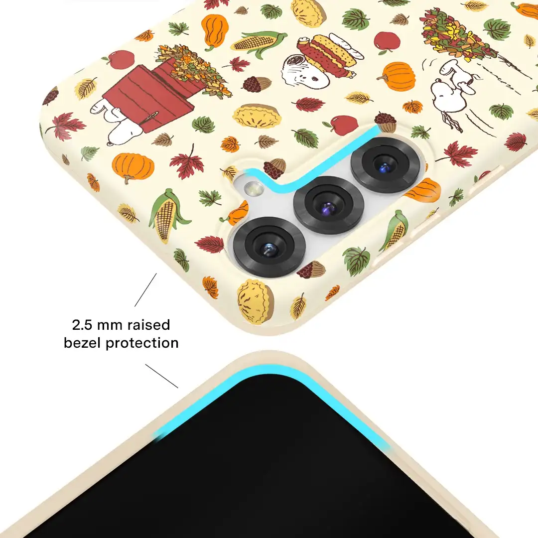 Snoopy Autumn Leaves Samsung Case