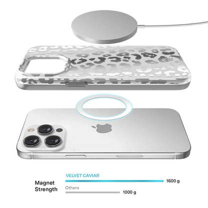 Chrome Leopard iPhone Case