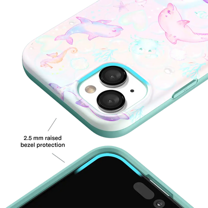 Aqua Angels iPhone Case