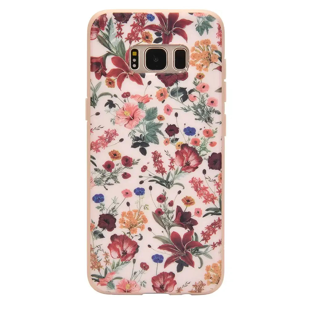 Nude Vintage Floral Samsung Galaxy Case