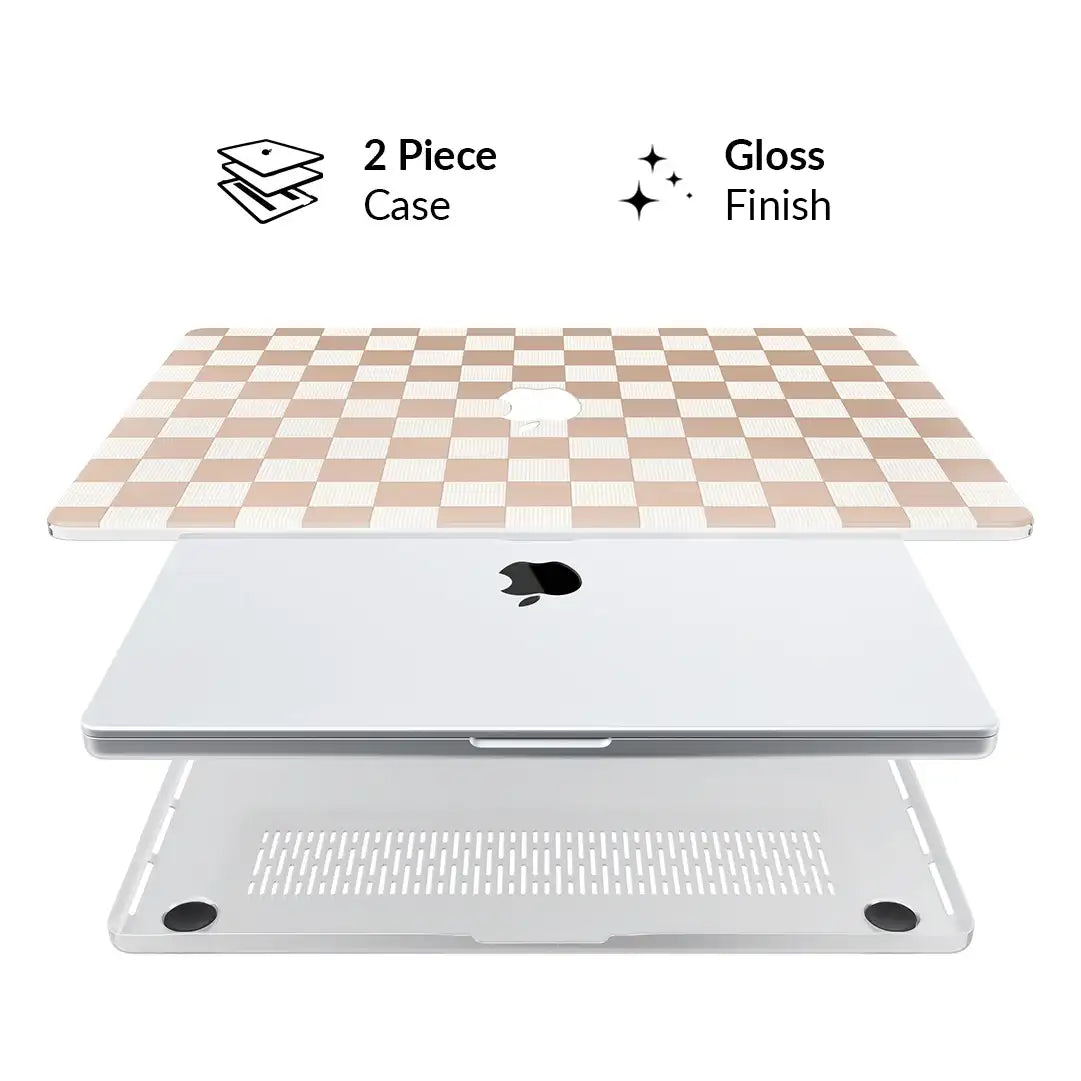 Nude Vibe Check MacBook Case