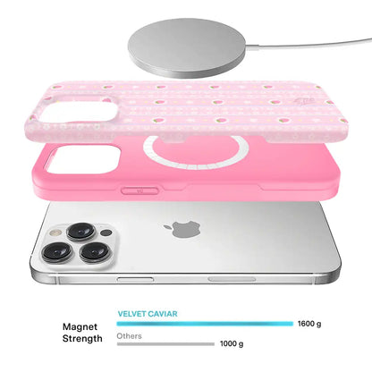 Strawberry Macaron iPhone Case