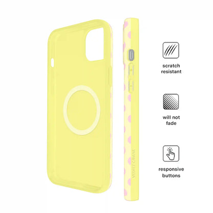 Buttercream Polka Dot iPhone Case