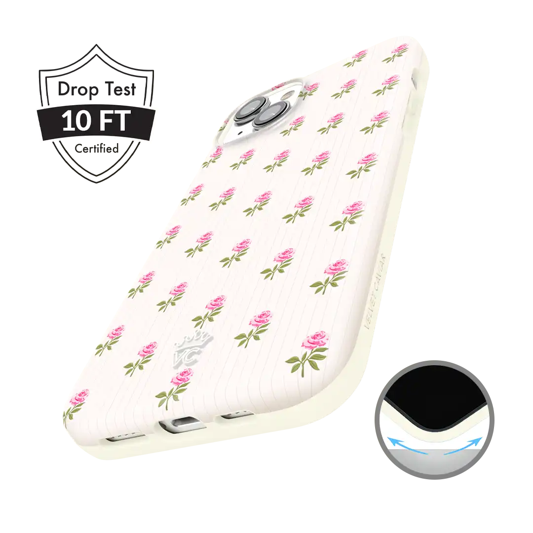 Pink Peony Floral iPhone Case