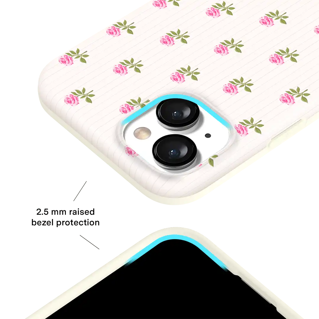 Pink Peony Floral iPhone Case