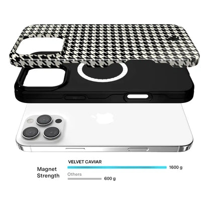 Houndstooth iPhone Case