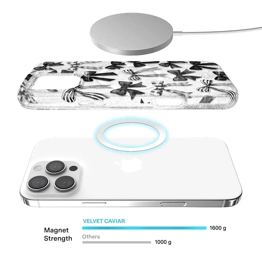 Gothic Bows iPhone Case