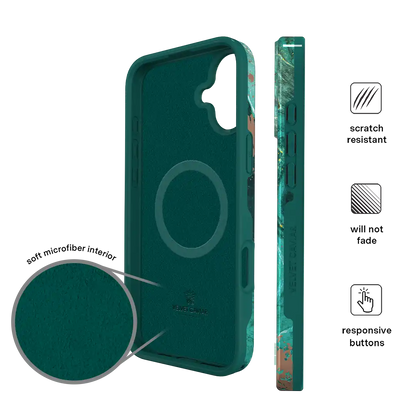 Emerald Marble iPhone Case