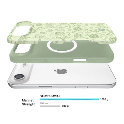 Storybook Sage Floral iPhone Case