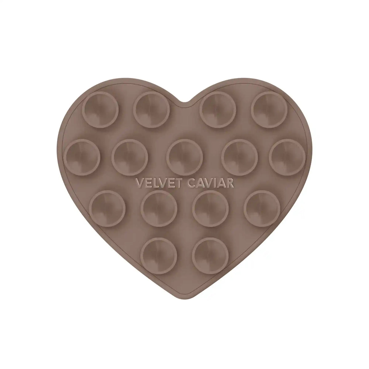 Cashmere Taupe Heart MagSafe MightyGrip