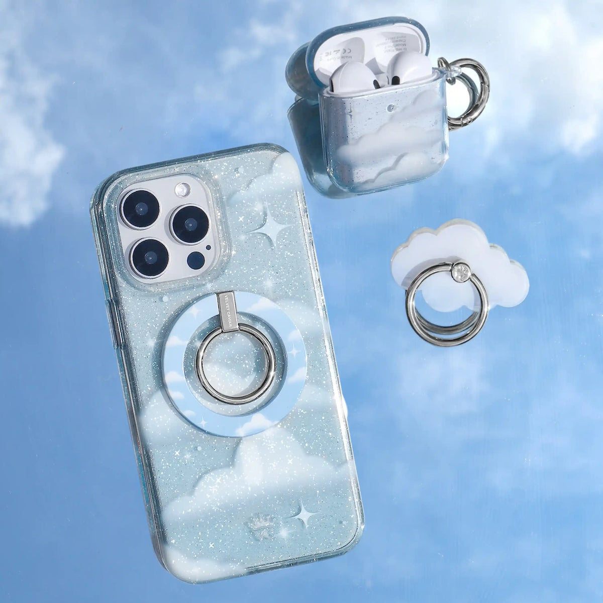 In the Clouds Stardust AirPod Case