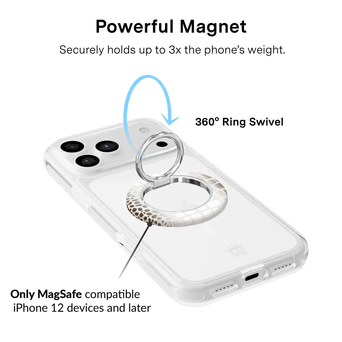 Himalayan Croc MagSafe Grip Ring