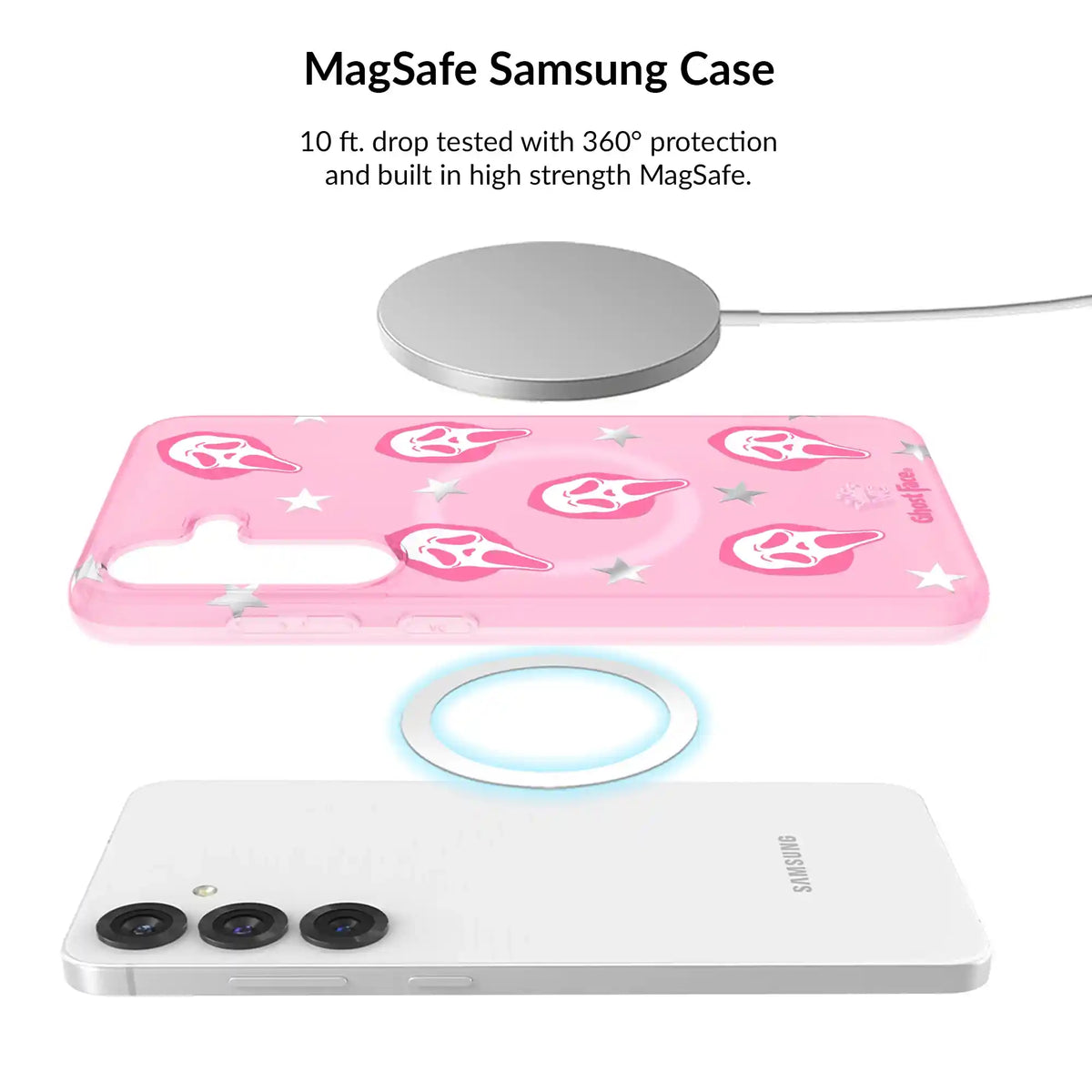 Ghost Face Call Me Pink Samsung Bundle Set