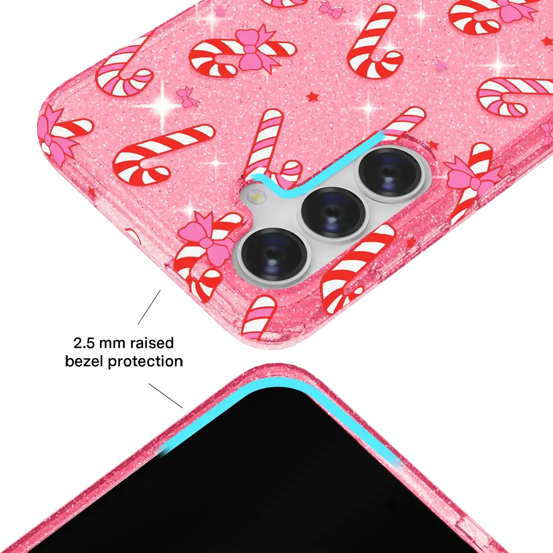Pink Peppermint Princess Samsung Case