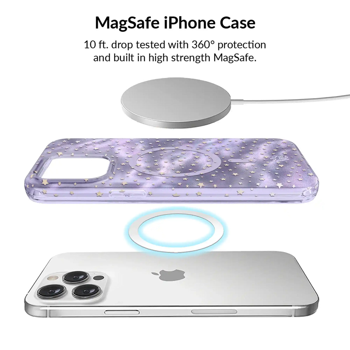 Lilac Celestial Stars iPhone Bundle Set