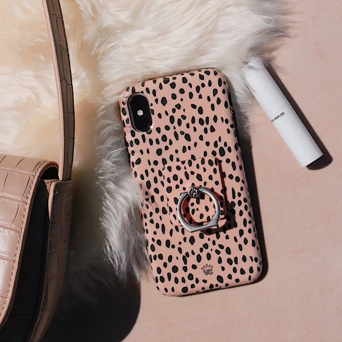 Spotted Nude Cheetah iPhone Case