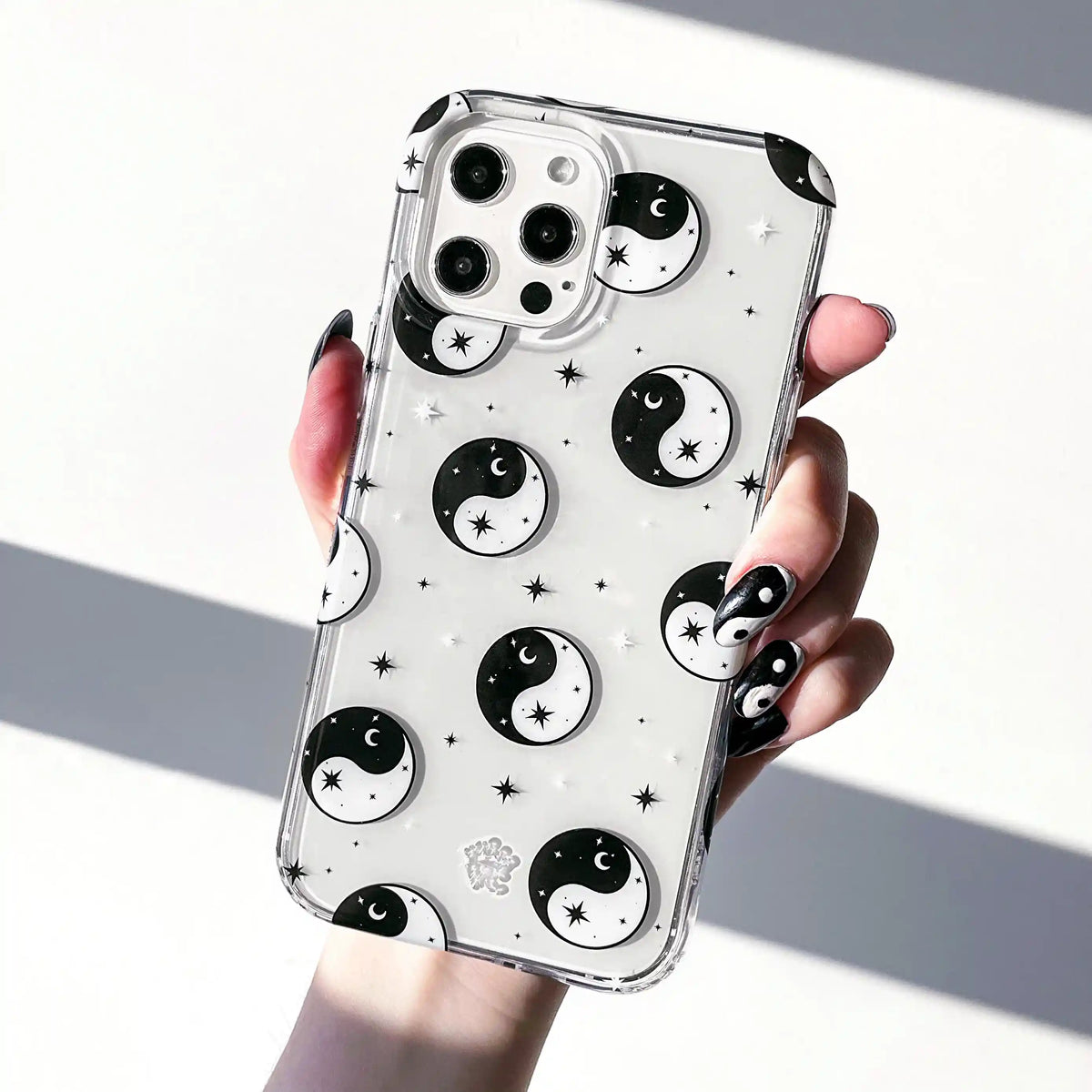 Yin & Yang Clear iPhone Case
