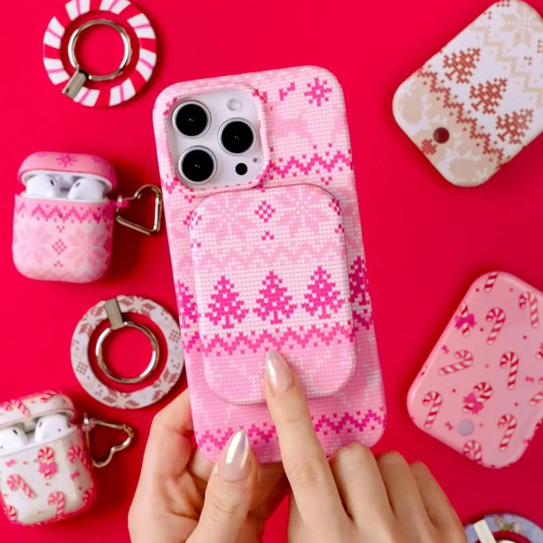 Bubble Gum Sweater Portable MagSafe Charger Power Pack