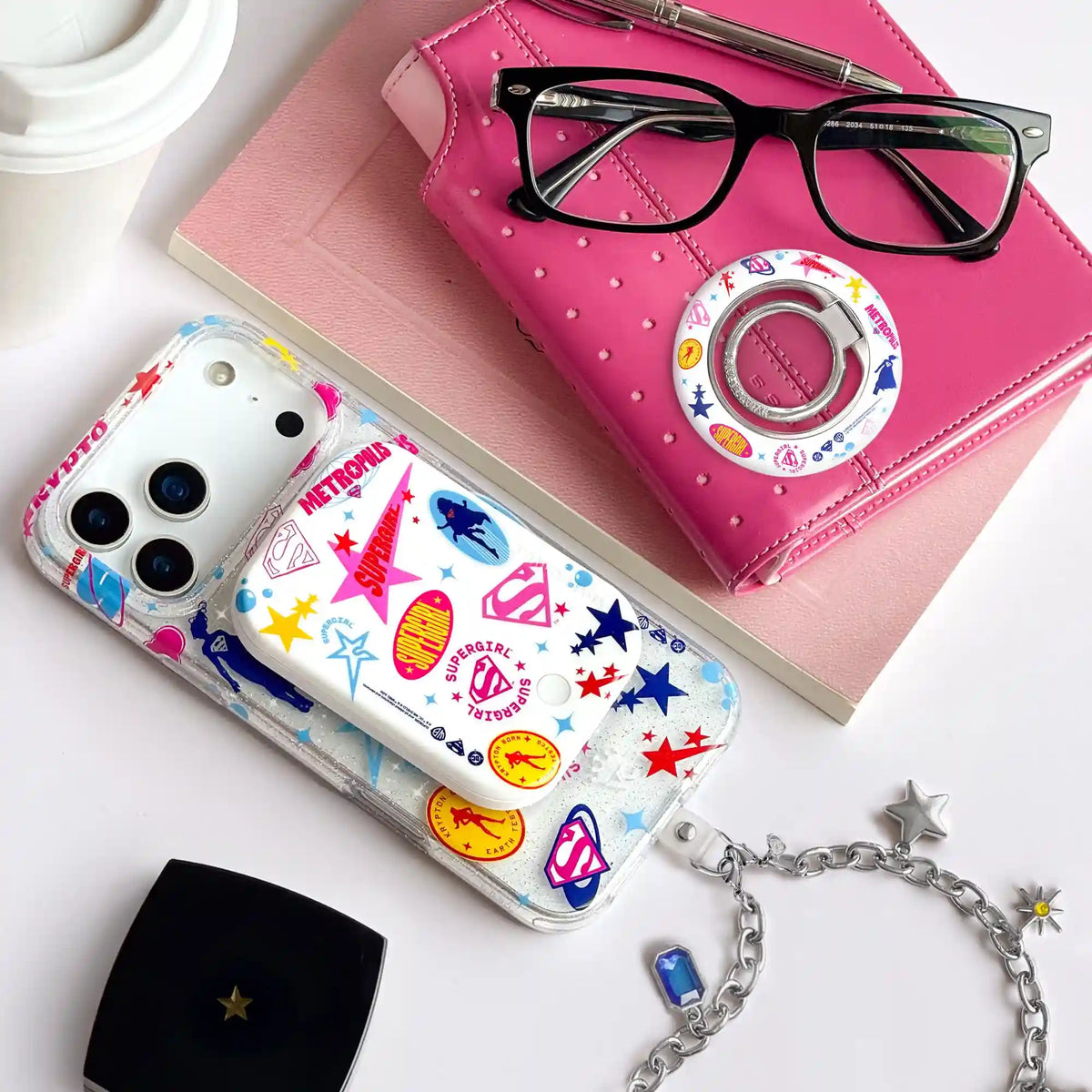 Supergirl Krypto Portable MagSafe Charger Power Pack