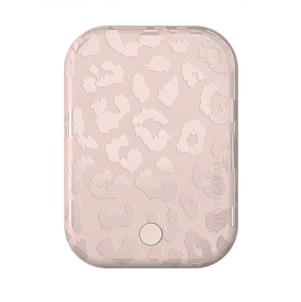 Nude Leopard Portable MagSafe Charger Power Pack