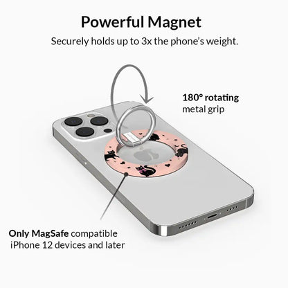 Lucky Kittens MagSafe Grip Ring