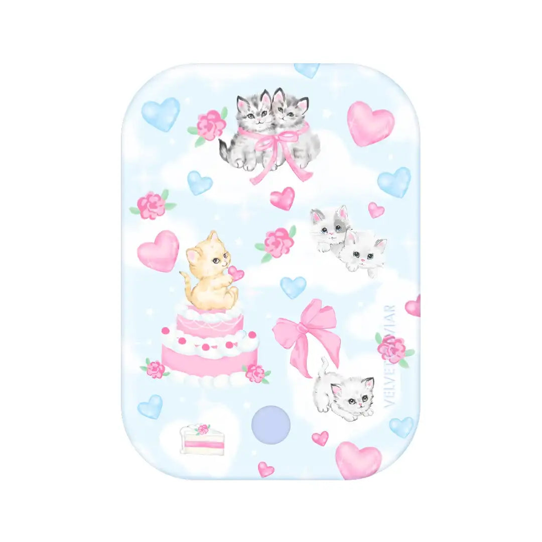 Kitten Kisses Portable MagSafe Charger Power Pack