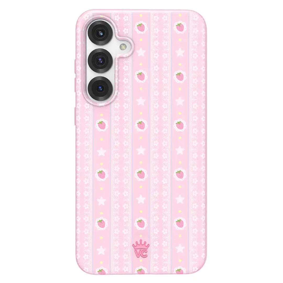 Strawberry Macaron Samsung Case