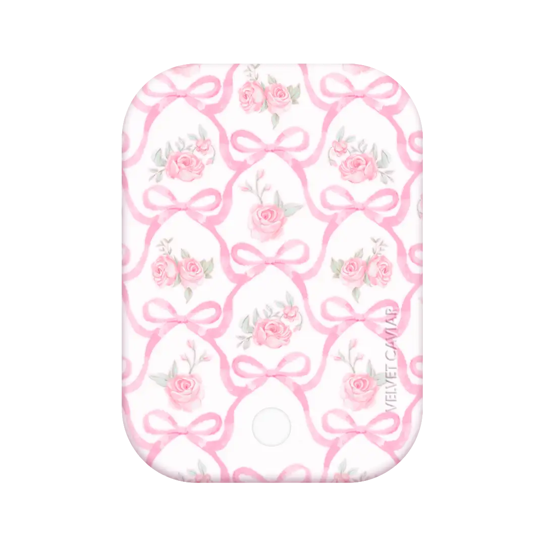 Lovely Pink Bows Portable MagSafe Charger Power Pack