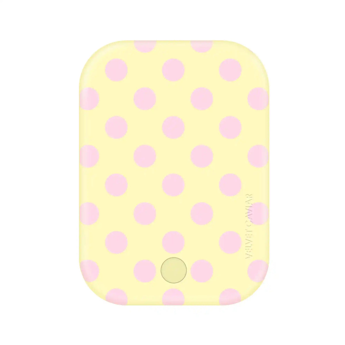 Buttercream Polka Dot Portable MagSafe Charger Power Pack