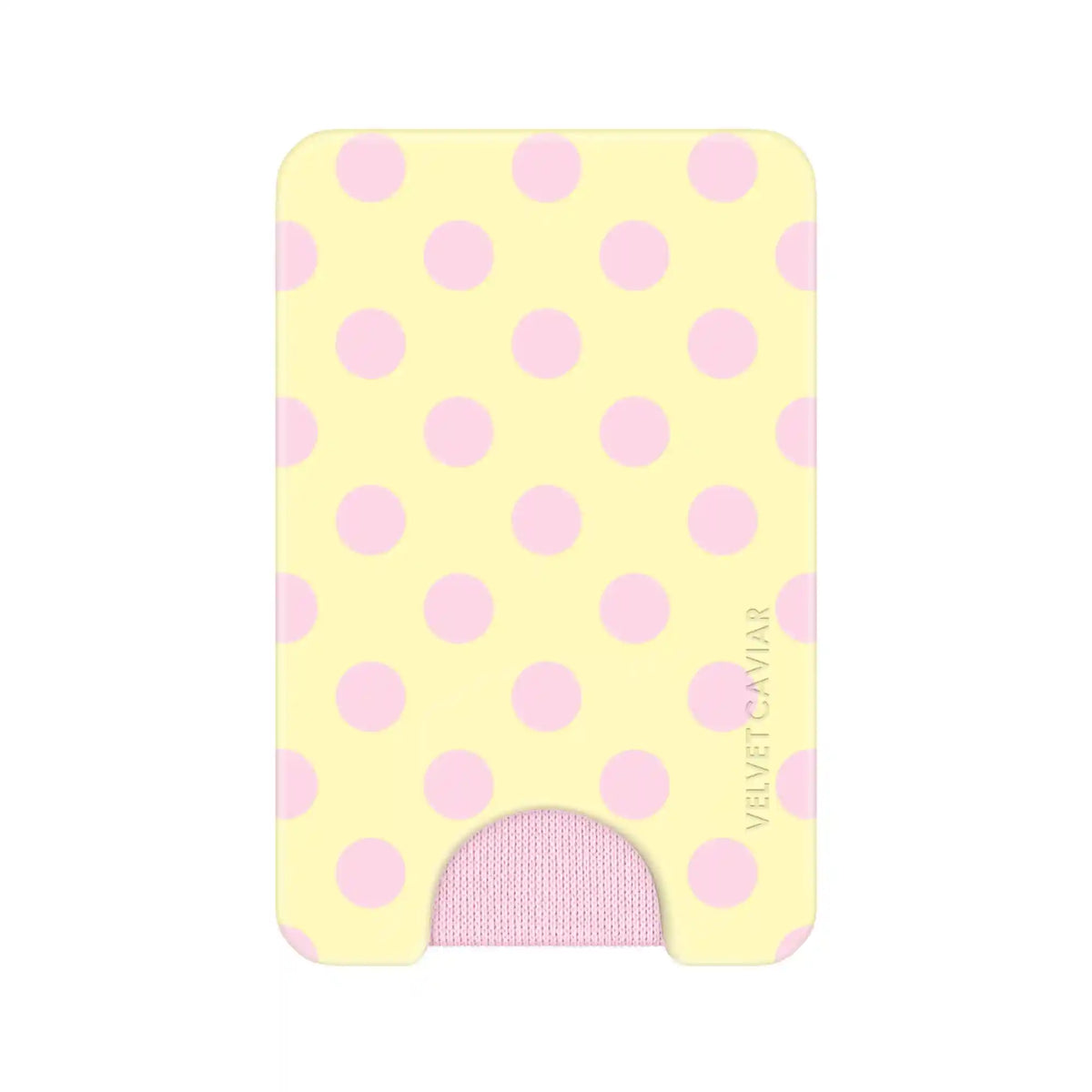 Buttercream Polka Dot MagSafe Wallet