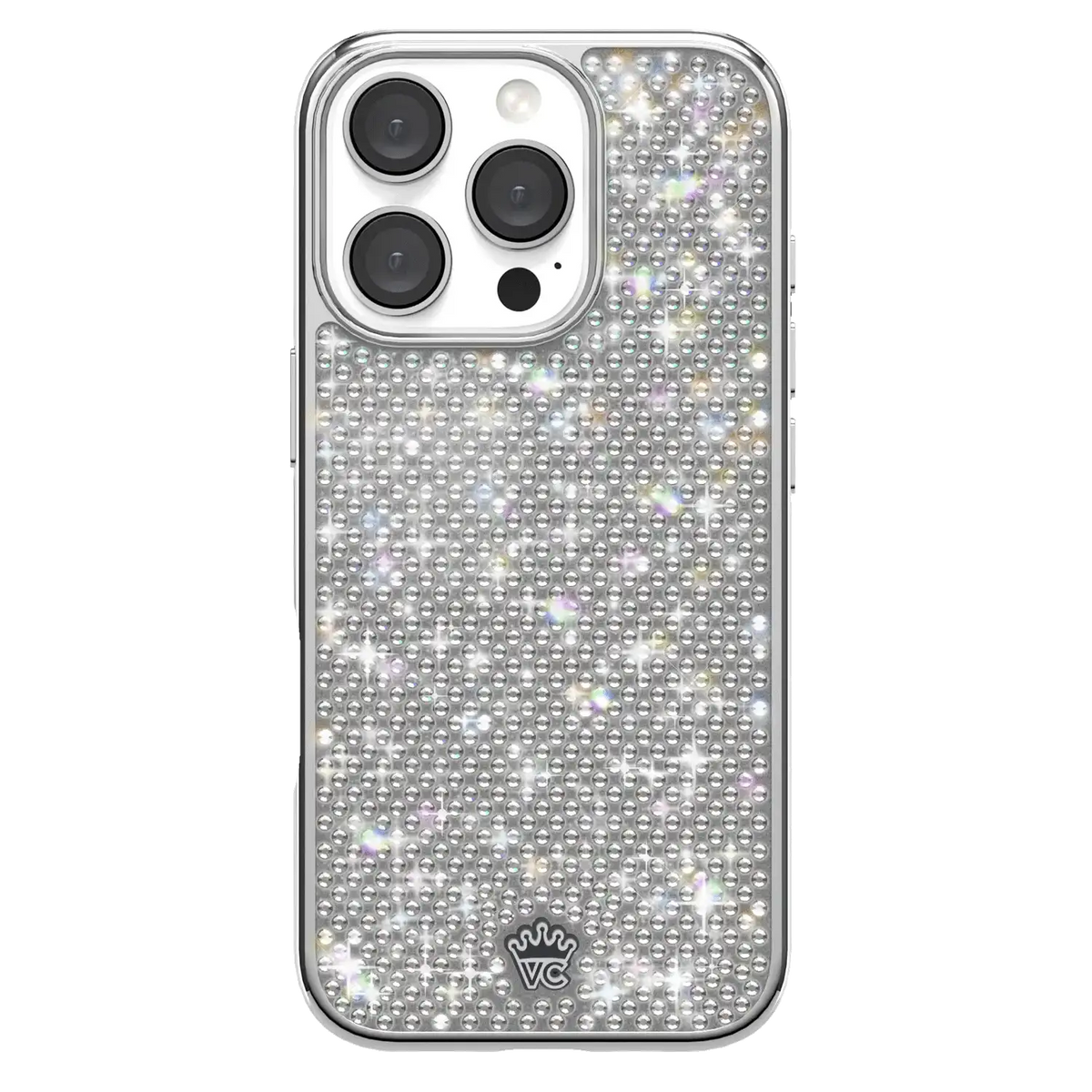 Chrome Caviar Crystals iPhone Case