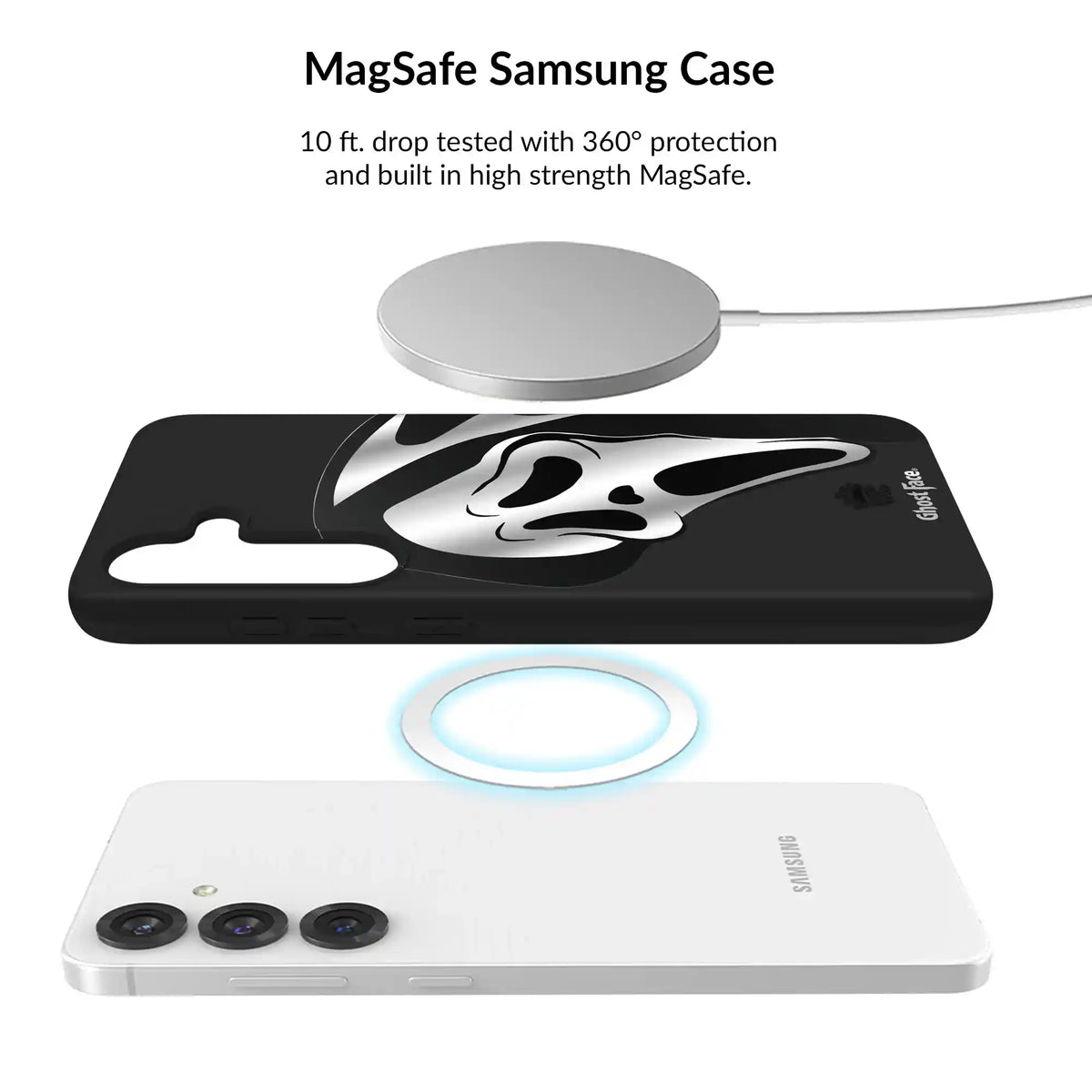 Ghost Face Killer Chrome Samsung Bundle Set