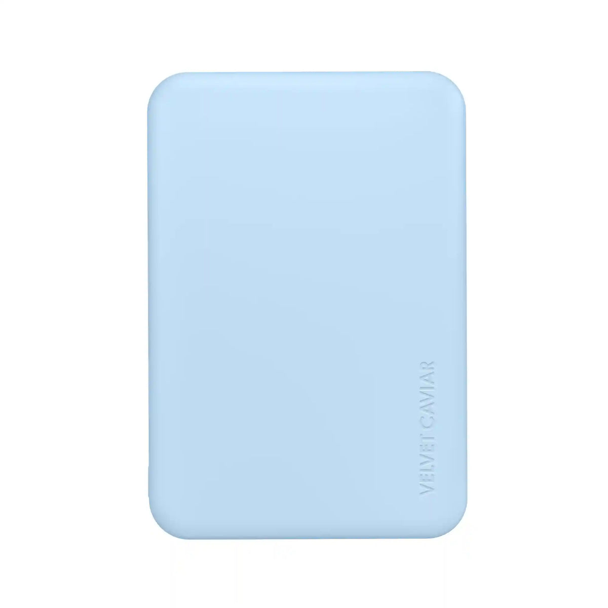 Cotton Candy Blue Slim Portable MagSafe Charger Power Pack