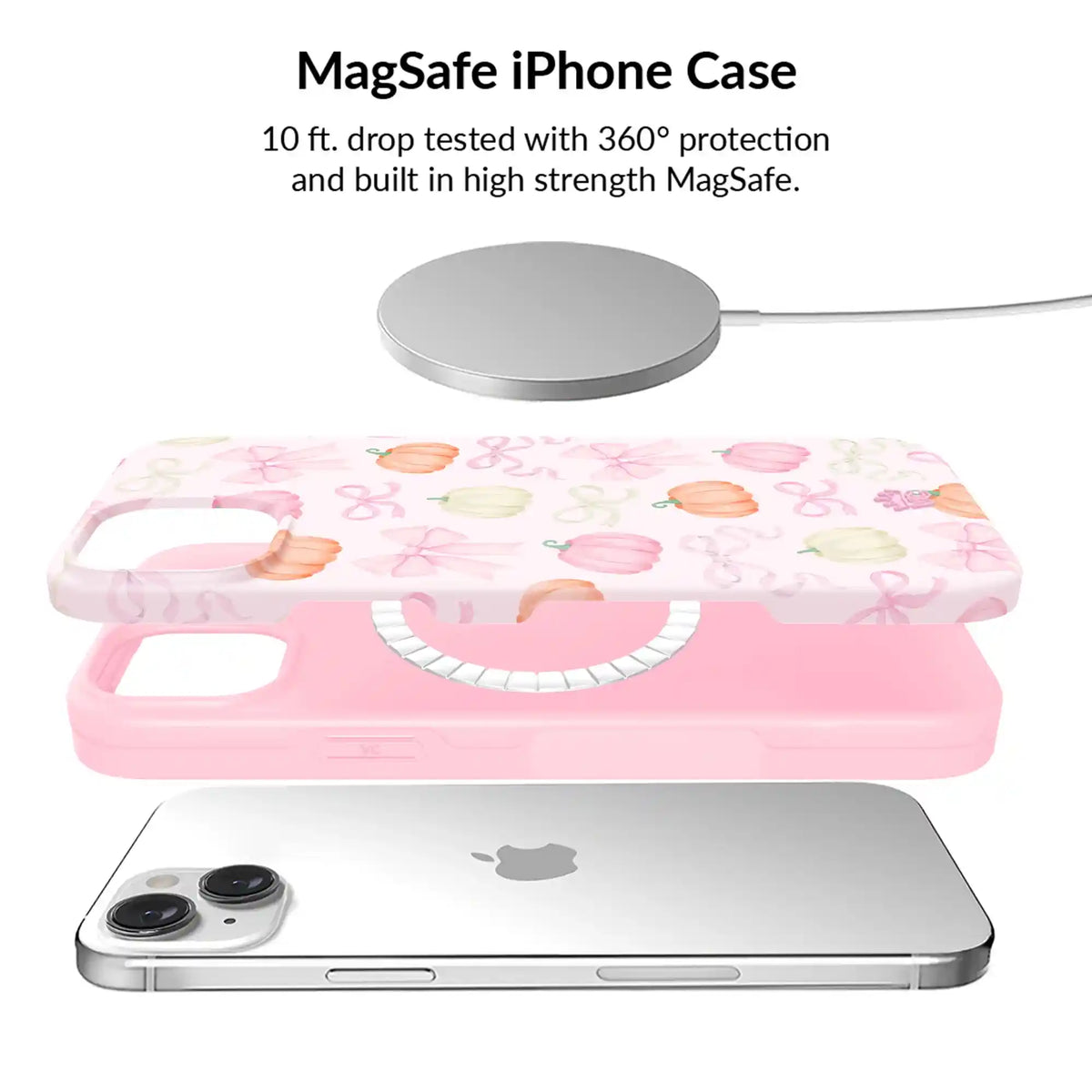 Pink Pumpkin Princess iPhone Bundle Set
