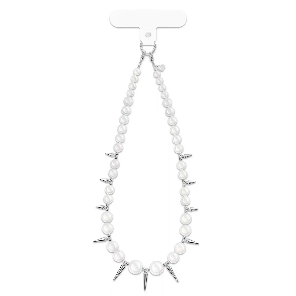 Pearl Spike Phone Charm