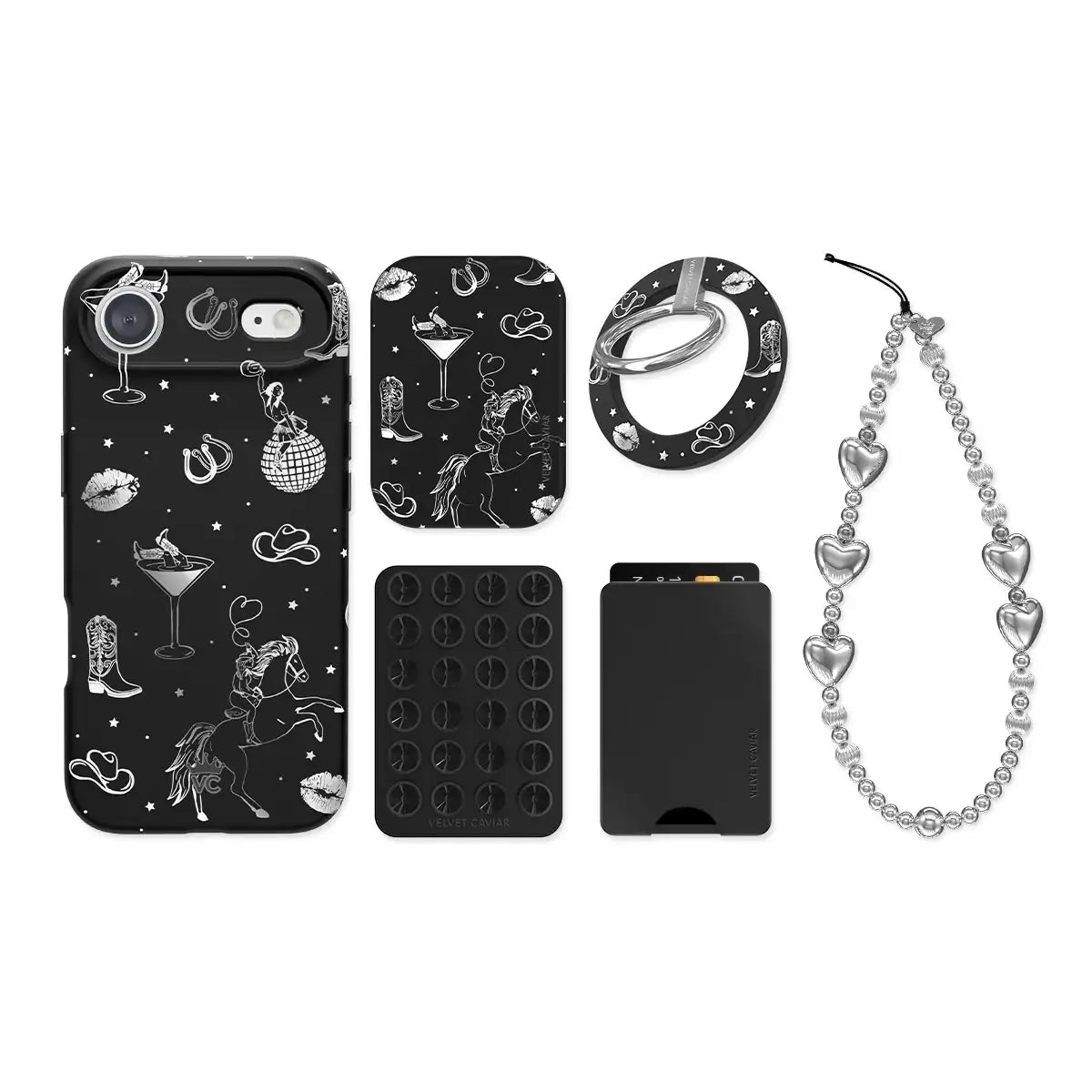 Disco Cowgirl iPhone Bundle Set