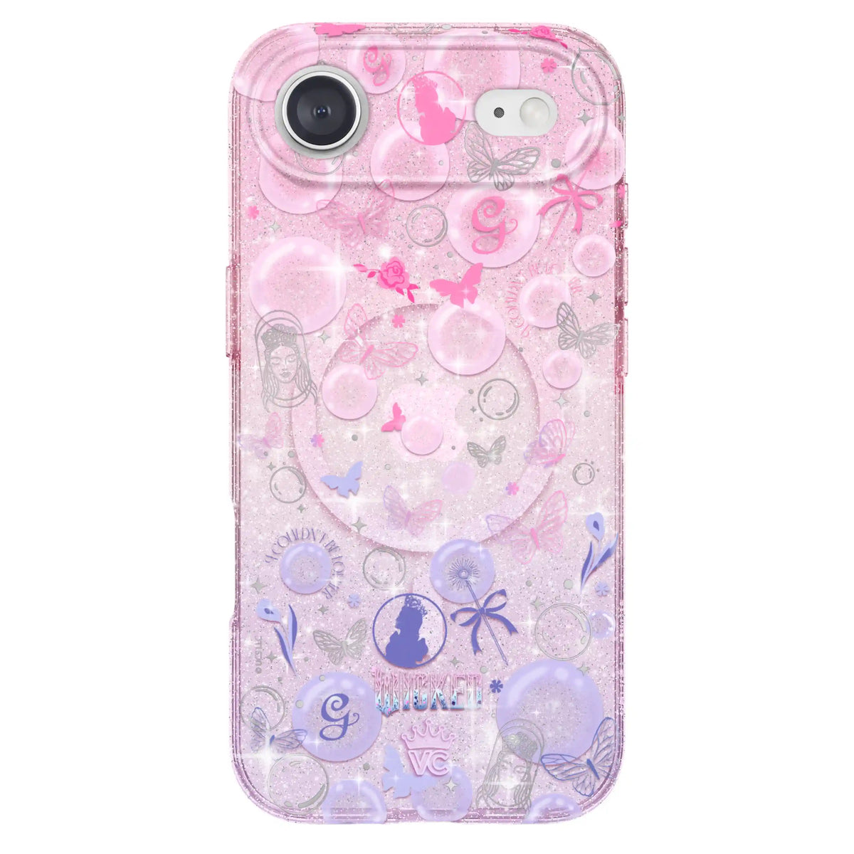 Wicked Glinda’s Bubble Glitter iPhone Case