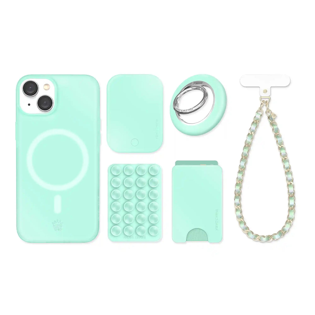 Mint Jelly iPhone Bundle Set