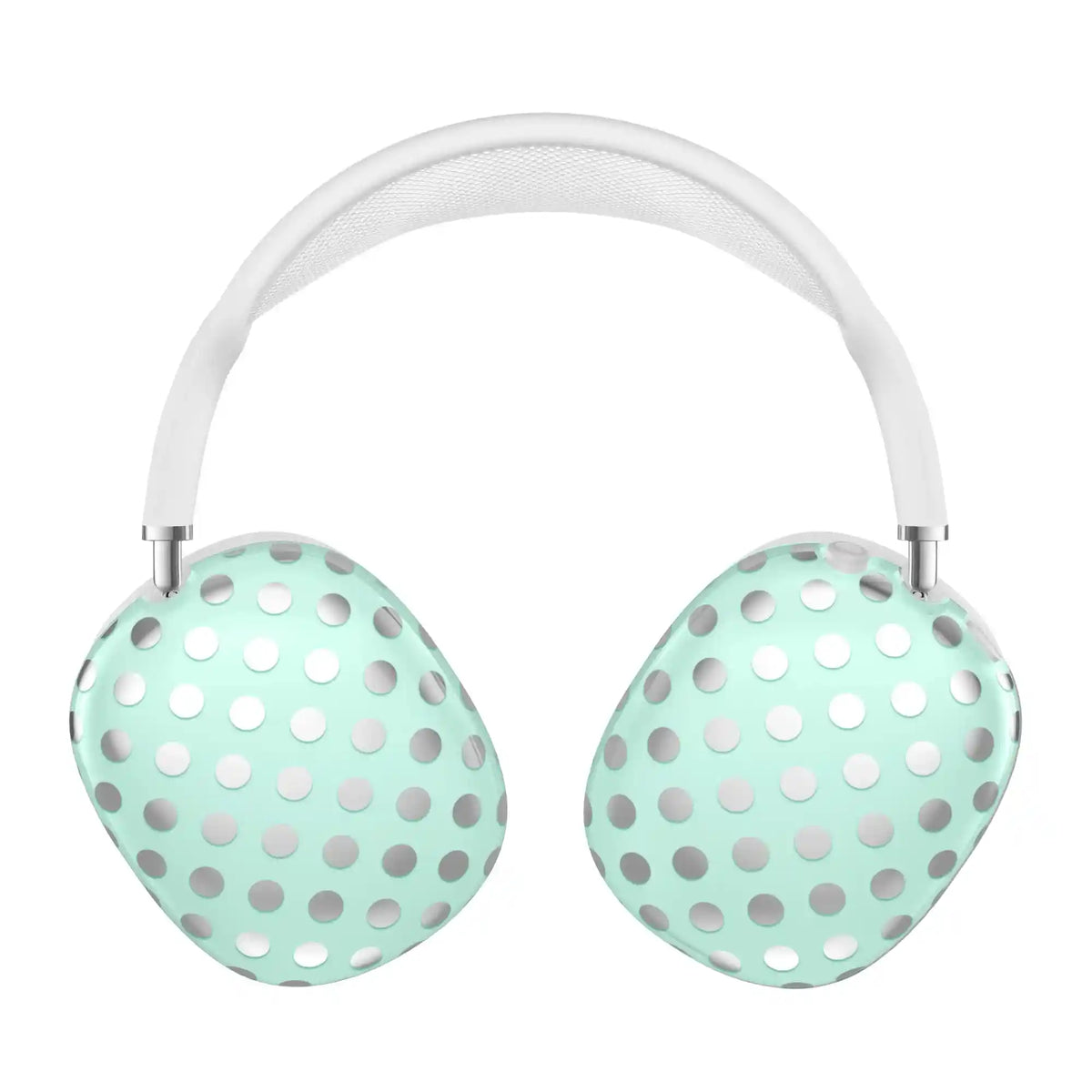Mint Chrome Polka Dot AirPod Max Case