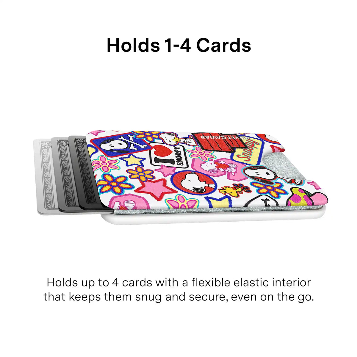 Snoopy Patchwork MagSafe Wallet