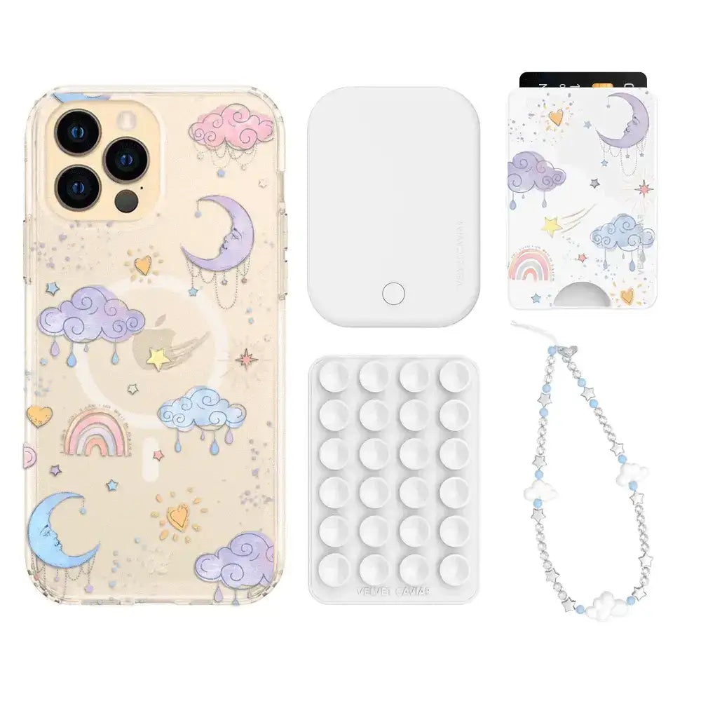 Sweet Dreams Frosted iPhone Bundle Set - Wallet
