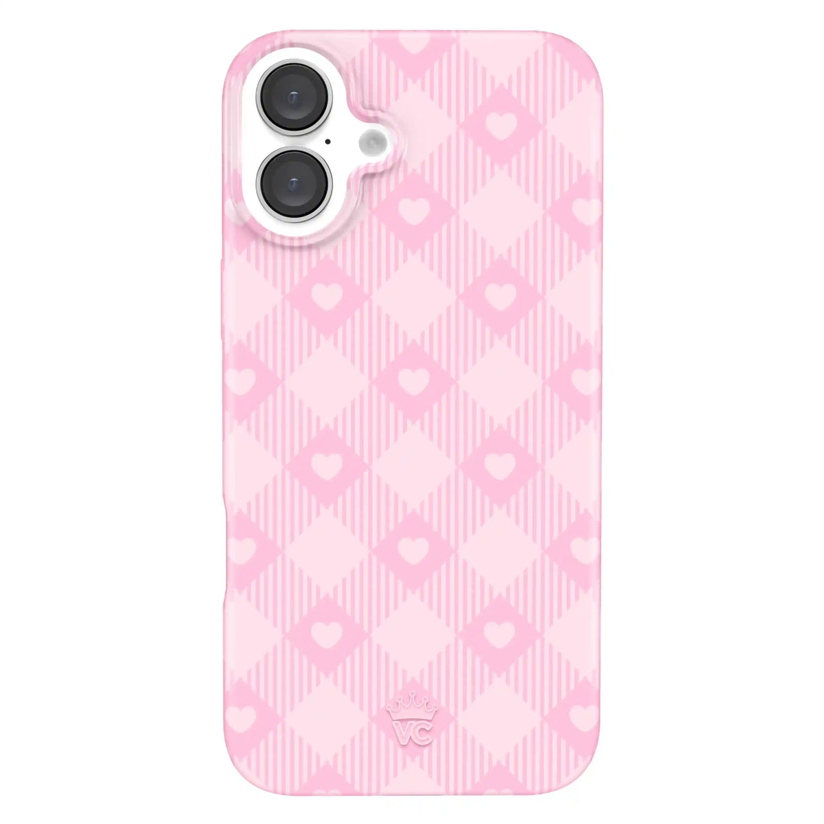 Dolly Pink Gingham iPhone Case