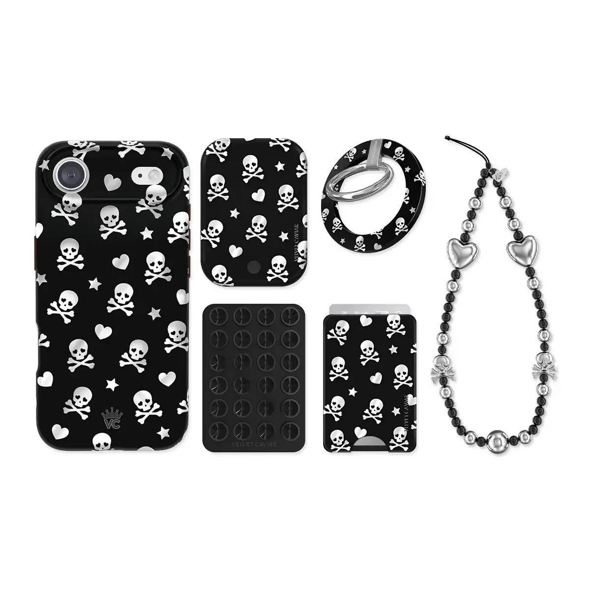 Chrome Skulls iPhone Bundle Set