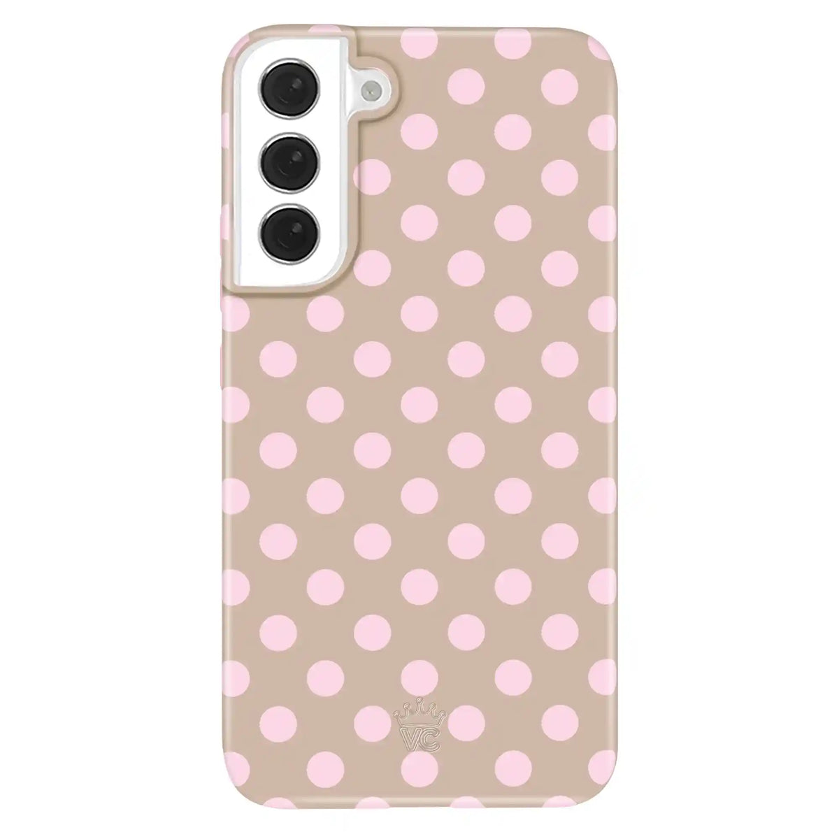 Brown Sugar Polka Dot Samsung Case