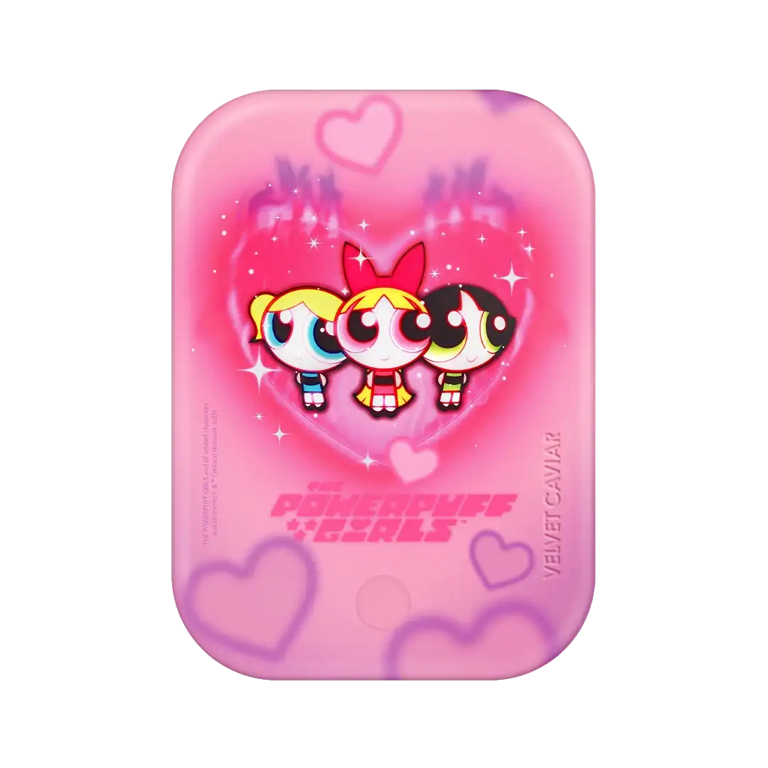 The Powerpuff Girls Airbrush Hearts Portable MagSafe Charger Power Pack