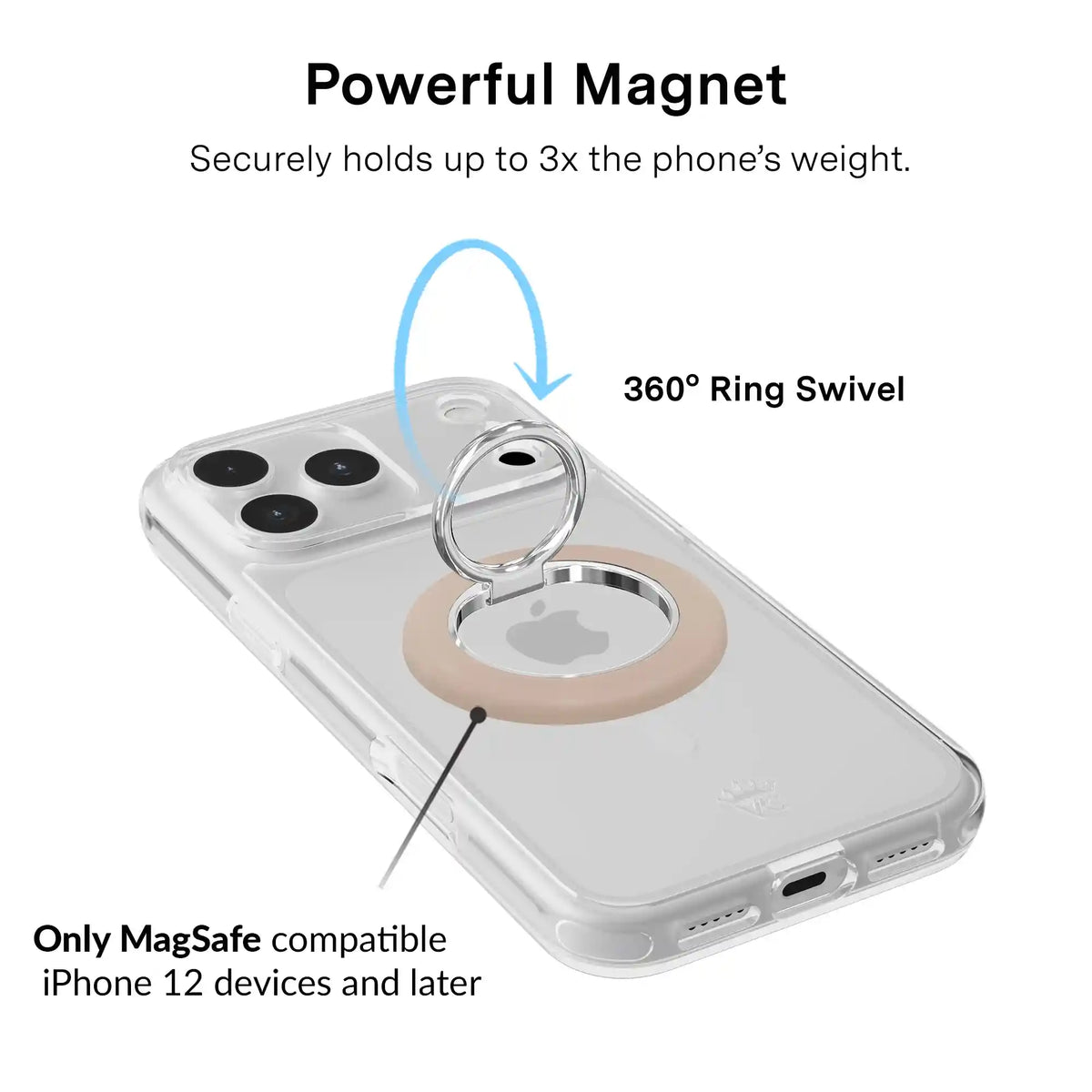 Toasted Almond MagSafe Grip Ring