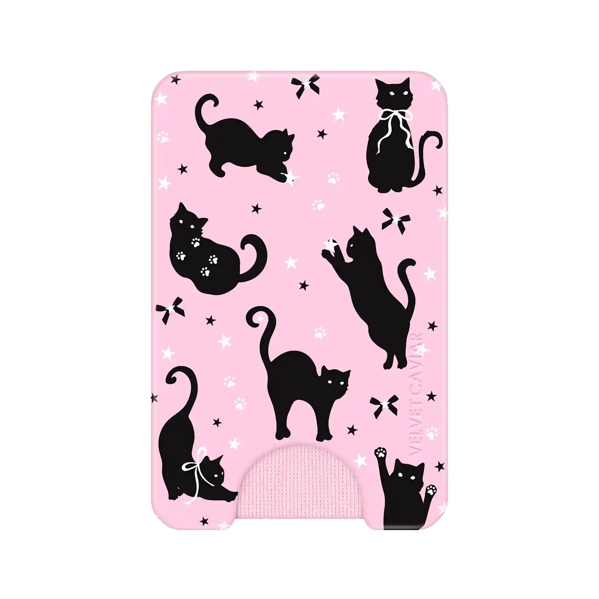 Lucky Kittens Glitter MagSafe Wallet