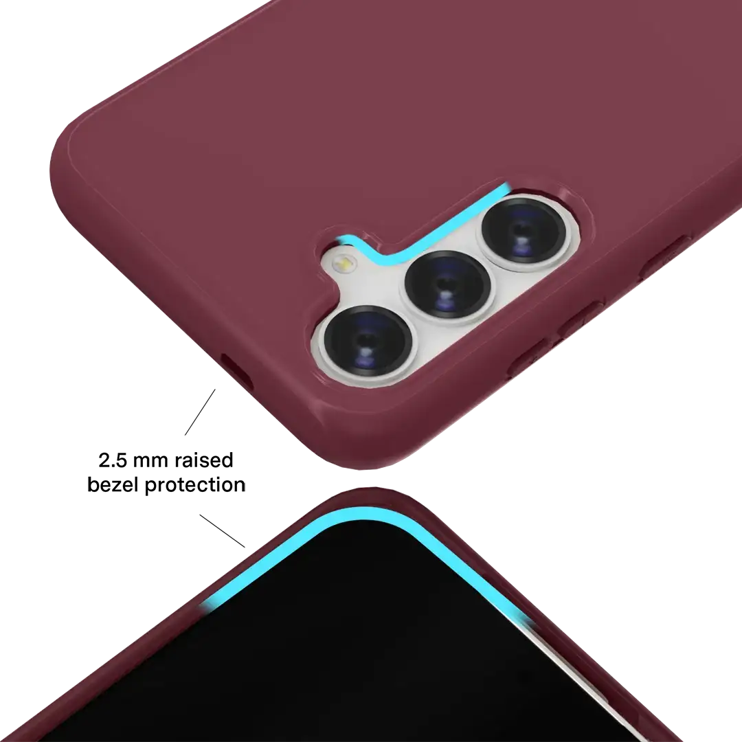 Burgundy 1990 Samsung Case